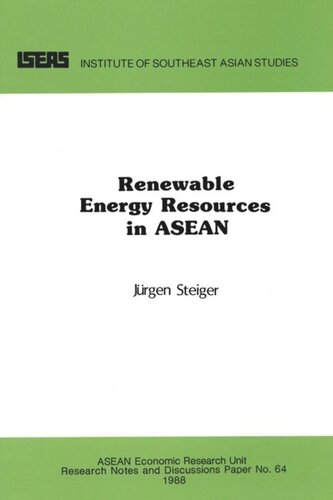 Renewable Energy Resources in ASEAN