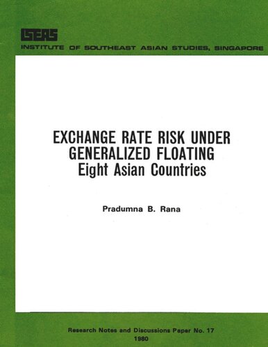 Exchange Rate Risk Under Generalized Floating: Eight Asian Countries