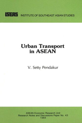 Urban Transport in ASEAN