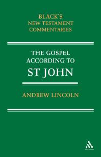 Gospel According to St John: Black's New Testament Commentaries