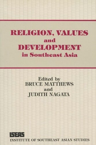 Religion, Values & Development in Southeast Asia