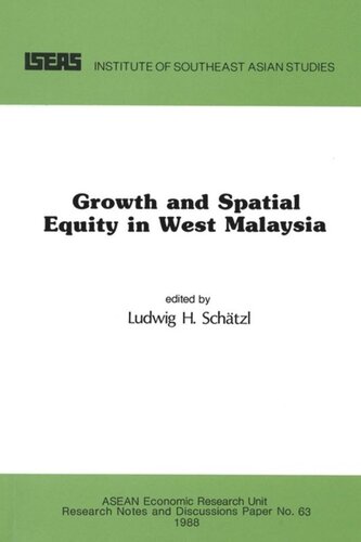 Growth and Spatial Equity in West Malaysia