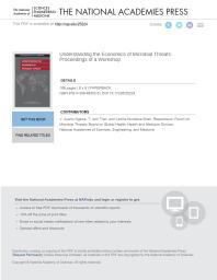 Understanding the Economics of Microbial Threats: Proceedings of a Workshop
