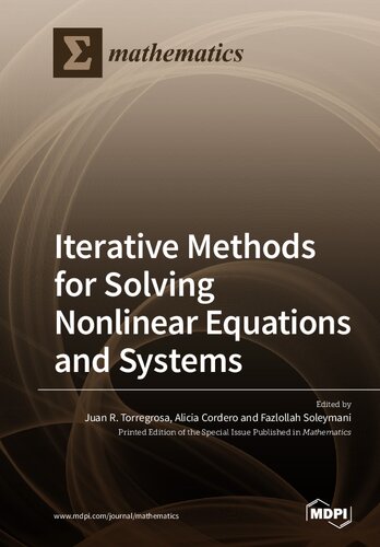 Iterative Methods for Solving Nonlinear Equations and Systems