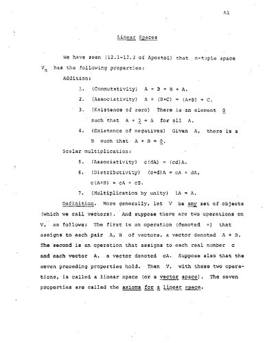 Multivariable Calculus with Theory: Lecture Notes