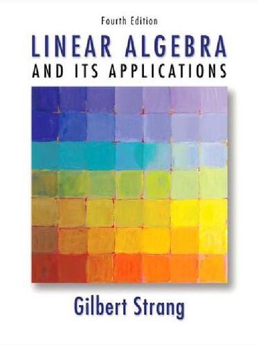 Linear Algebra and Its Applications, 4th Edition