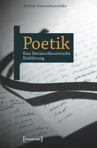 Poetik: Eine literaturtheoretische Einführung