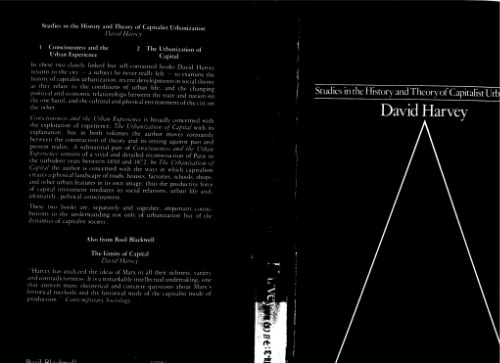 The Urbanization of Capital: Studies in the History and Theory of Capitalist Urbanization