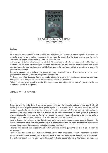 No Puedo Olvidar Tu Rostro 