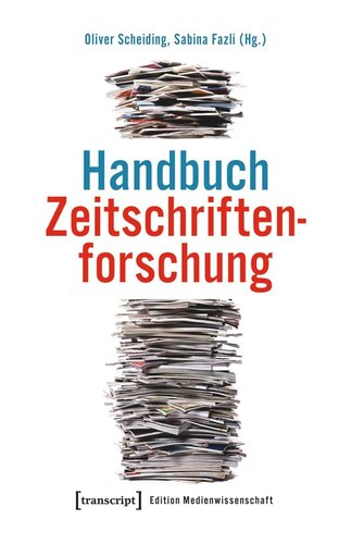 Handbuch Zeitschriftenforschung: Eine Einführung