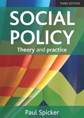 Social Policy: Theory and Practice