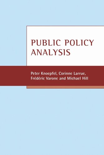 Public policy analysis