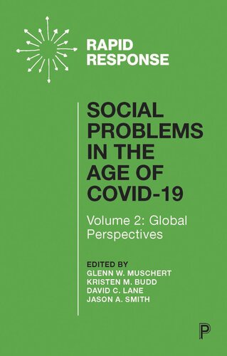 Social Problems in the Age of COVID-19 Vol 2: Global Perspectives