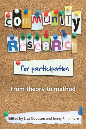 Community Research for Participation: From Theory to Method