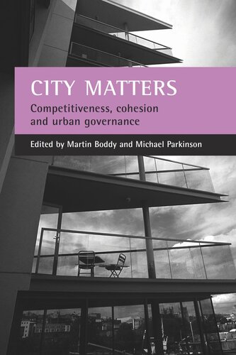 City matters: Competitiveness, cohesion and urban governance