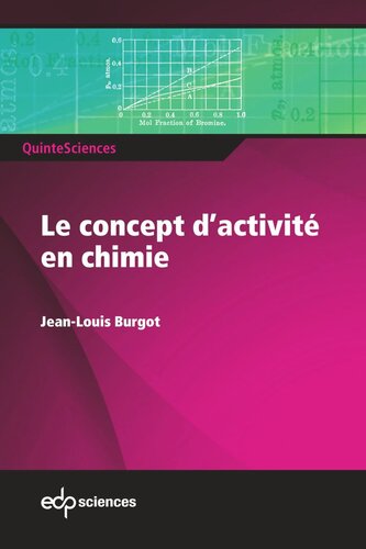 Le concept d’activité en chimie