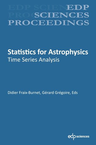 Statistics for astrophysics: Time series analysis