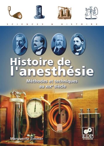 Histoire de l'anesthésie: Méthodes et techniques au XIXe siècle