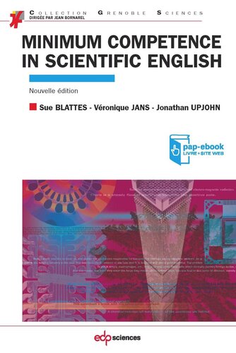 Minimum competence in scientific English: Nouvelle édition