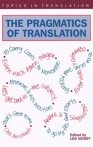 The Pragmatics of Translation