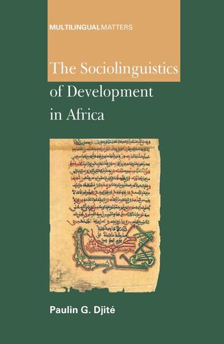 TheSociolinguistics of Development in Africa