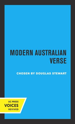 Modern Australian Verse: Modern Australian Verse