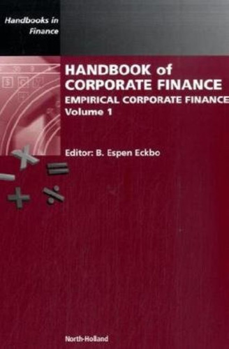 Handbook of Empirical Corporate Finance
