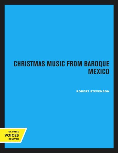 Christmas Music from Baroque Mexico