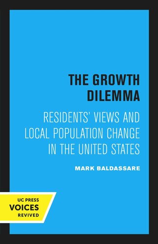 The Growth Dilemma