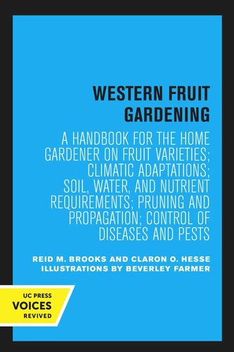 Western Fruit Gardening