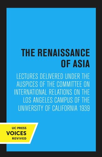 The Renaissance of Asia