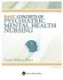 Basic Concepts of Psychiatric-Mental Health Nursing