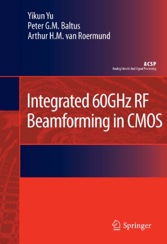 Integrated 60GHz RF Beamforming in CMOS