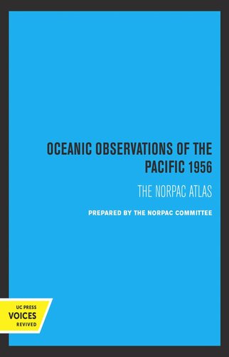 Oceanic Observations of the Pacific: 1956