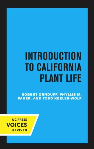 Introduction to California Plant Life