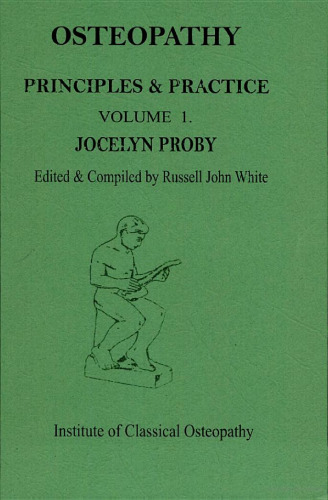 Osteopathy; Principles and Practice