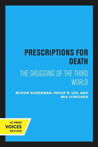 Prescriptions for Death: The Drugging of the Third World