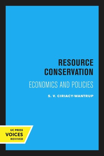 Resource Conservation