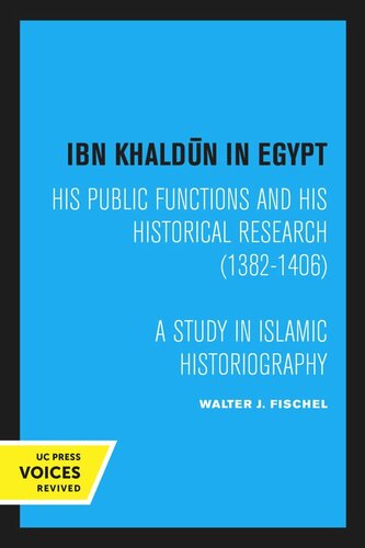 Ibn Khaldūn in Egypt