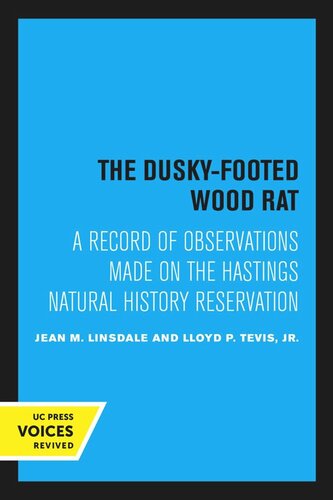 The Dusky-Footed Wood Rat