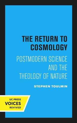 The Return to Cosmology