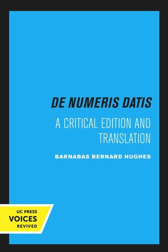 De numeris datis