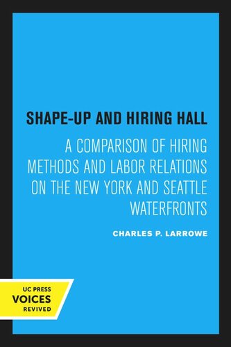 Shape-Up and Hiring Hall