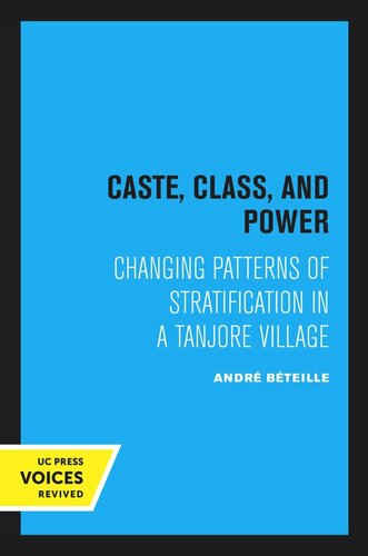 Caste, Class, and Power