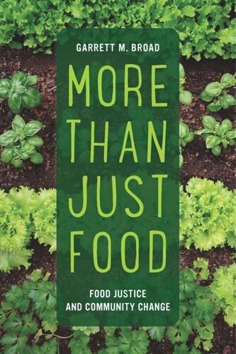 More Than Just Food: Food Justice and Community Change