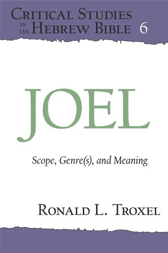 Joel: Scope, Genre(s), and Meaning