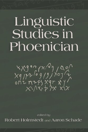 Linguistic Studies in Phoenician