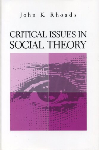 Critical Issues in Social Theory