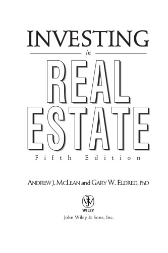 Investing in Real Estate, 5th Edition