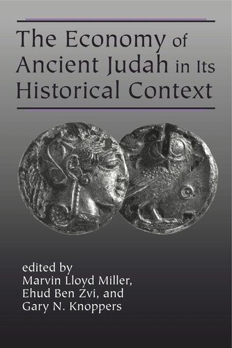 The Economy of Ancient Judah in Its Historical Context